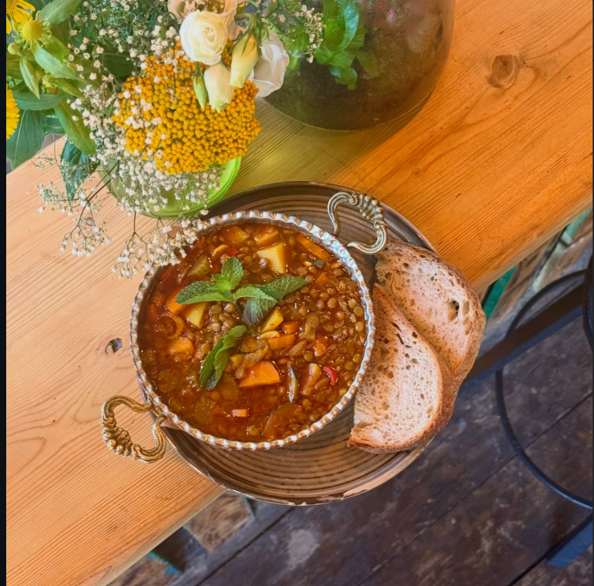 Lentil stew